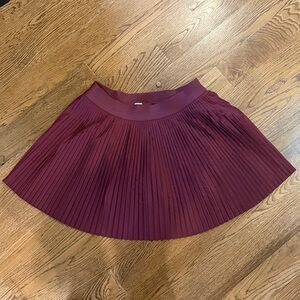 Old Navy A-Line Skirt in Deep Burgundy